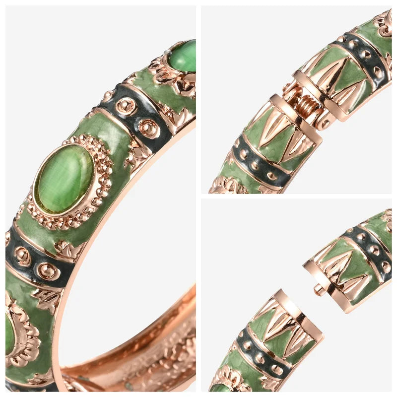 Y2K Boho Colorful Gem Bangle