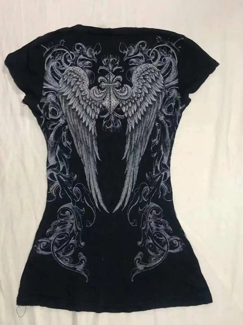 Y2k Bedazzled Top