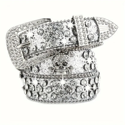 Y2K Rhinestone Cowgirl Belt