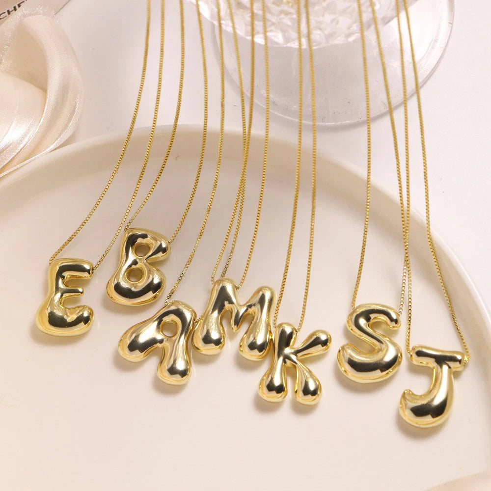 Initial Pearl Necklace