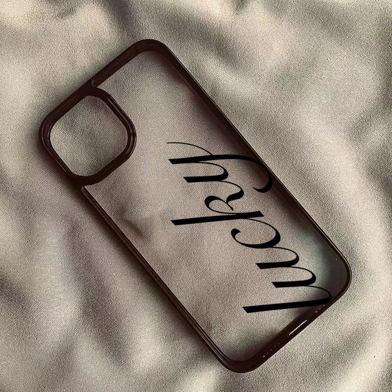 Lucky Script iPhone Case