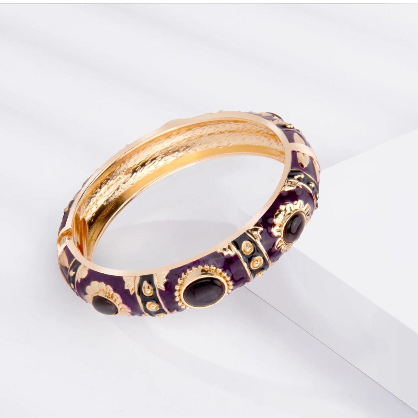 Y2K Boho Colorful Gem Bangle