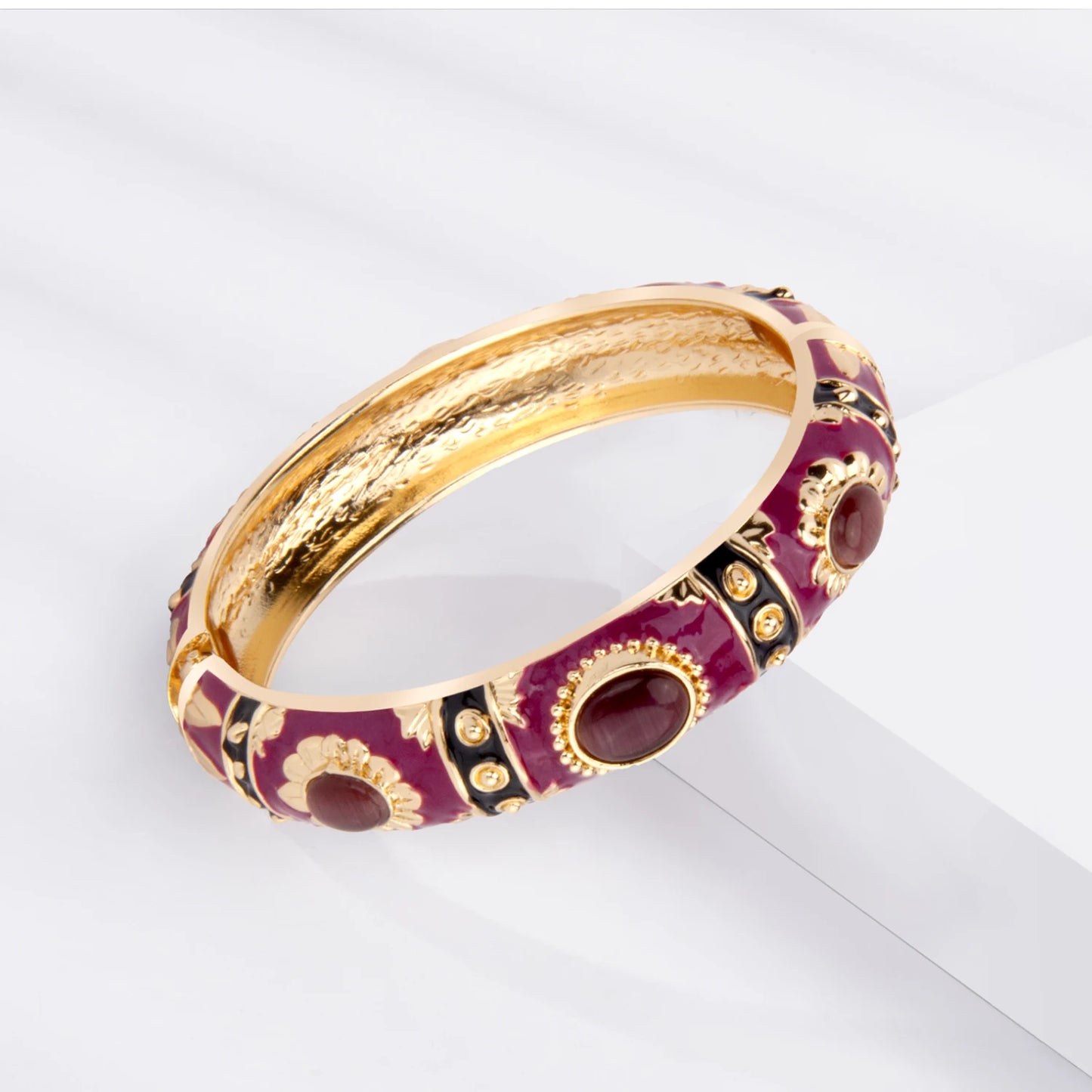 Y2K Boho Colorful Gem Bangle