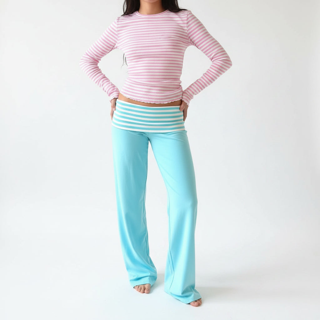 Y2K Foldover Leggings