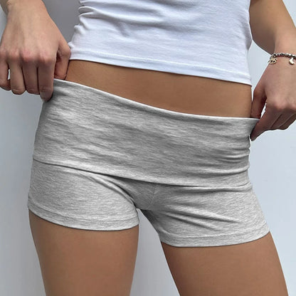 2000's Mini Foldover Shorts