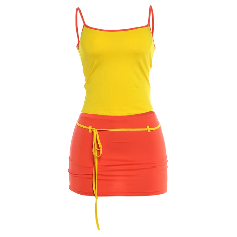 Y2K 2-Piece Going Out Set