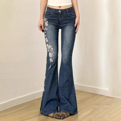 Y2k 2000s Flare Denim Jeans