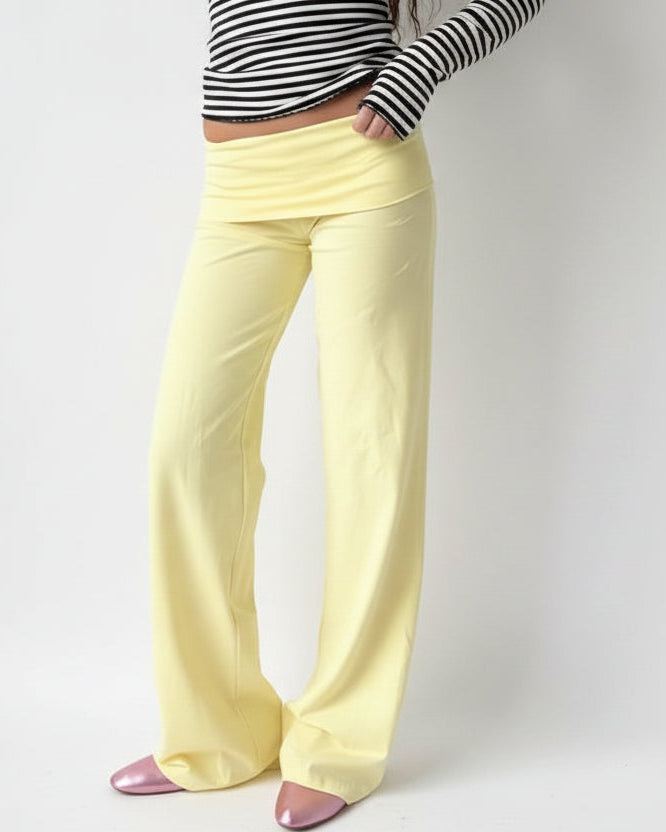 Y2K Foldover Leggings