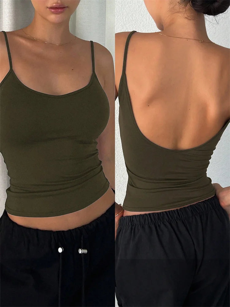 Y2K Cami Crop Top