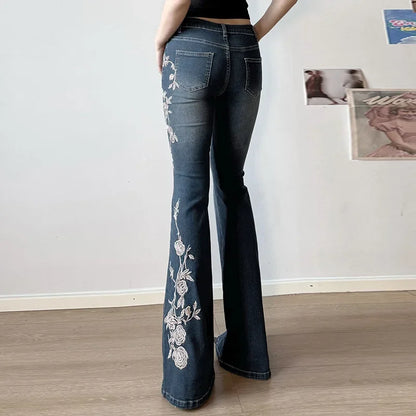 Y2k 2000s Flare Denim Jeans