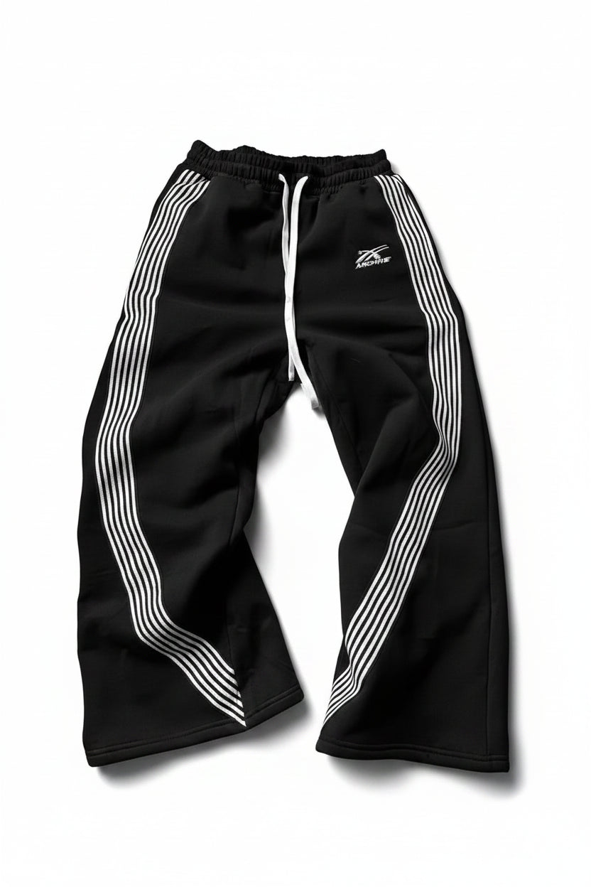 Y2k Camo Striped Cargo Pants