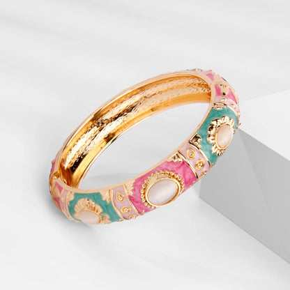Y2K Boho Colorful Gem Bangle
