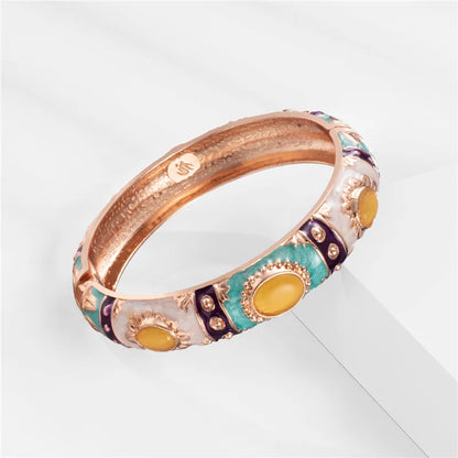 Y2K Boho Colorful Gem Bangle