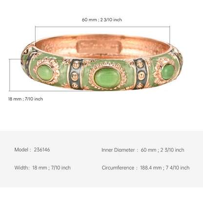 Y2K Boho Colorful Gem Bangle