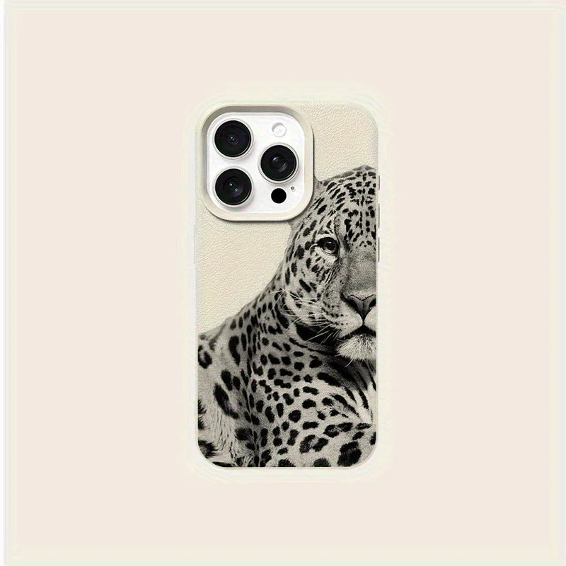 Noir Leopard iPhone Case