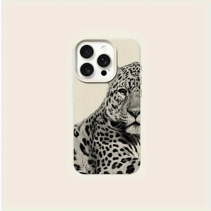 Noir Leopard iPhone Case