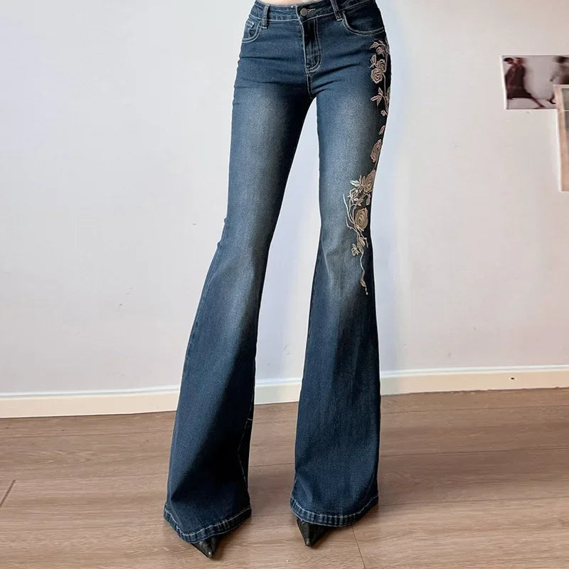 Y2k 2000s Flare Denim Jeans