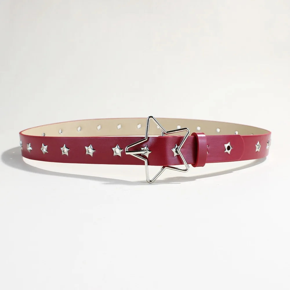 Y2K Punk Star Belt