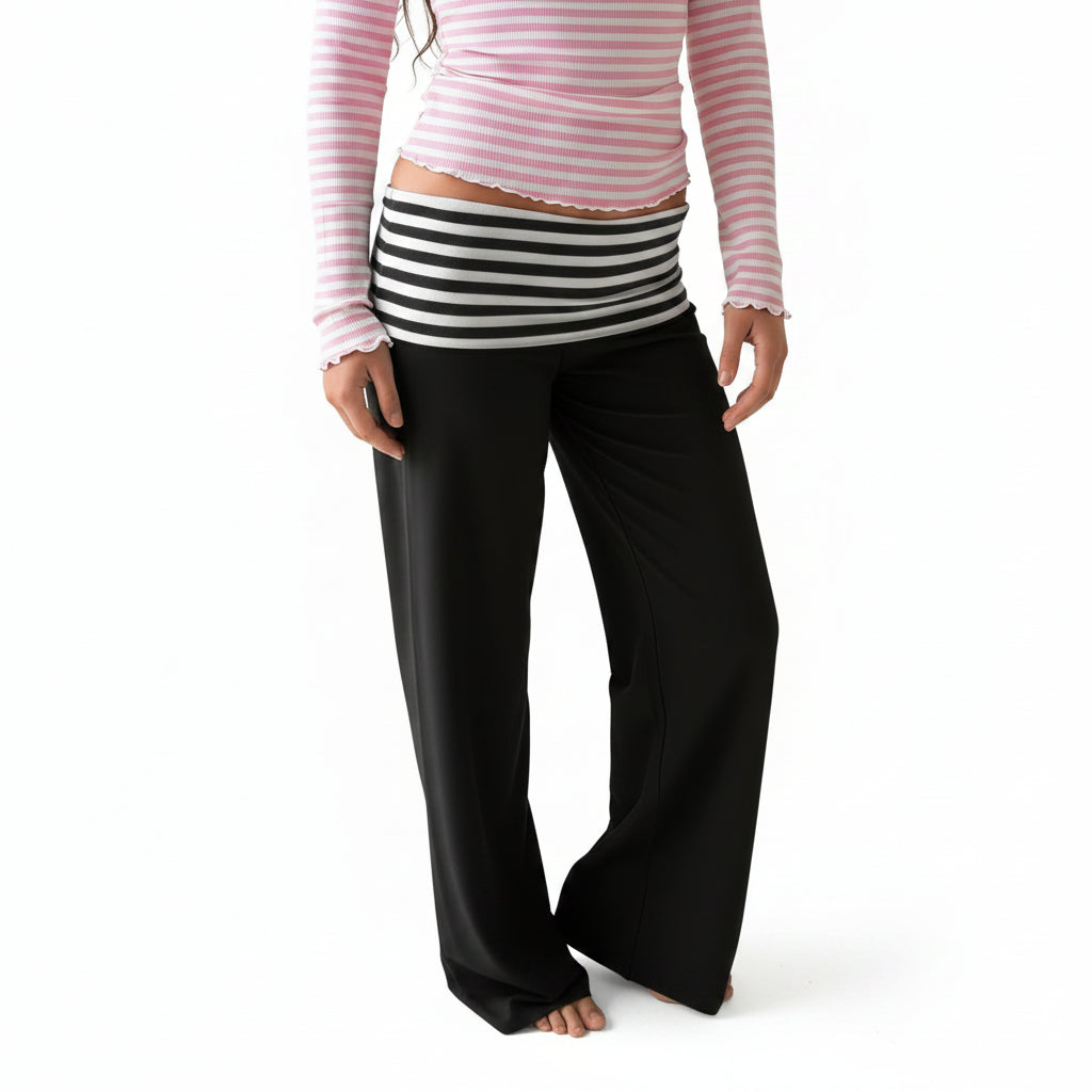 Y2K Foldover Leggings