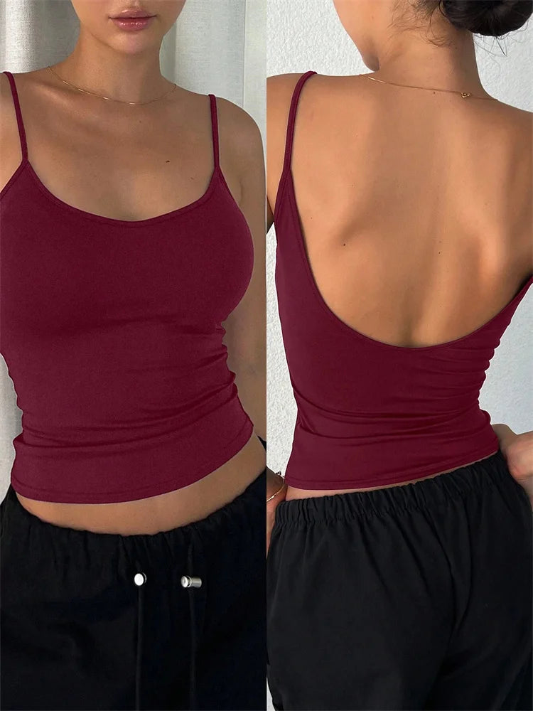 Y2K Cami Crop Top
