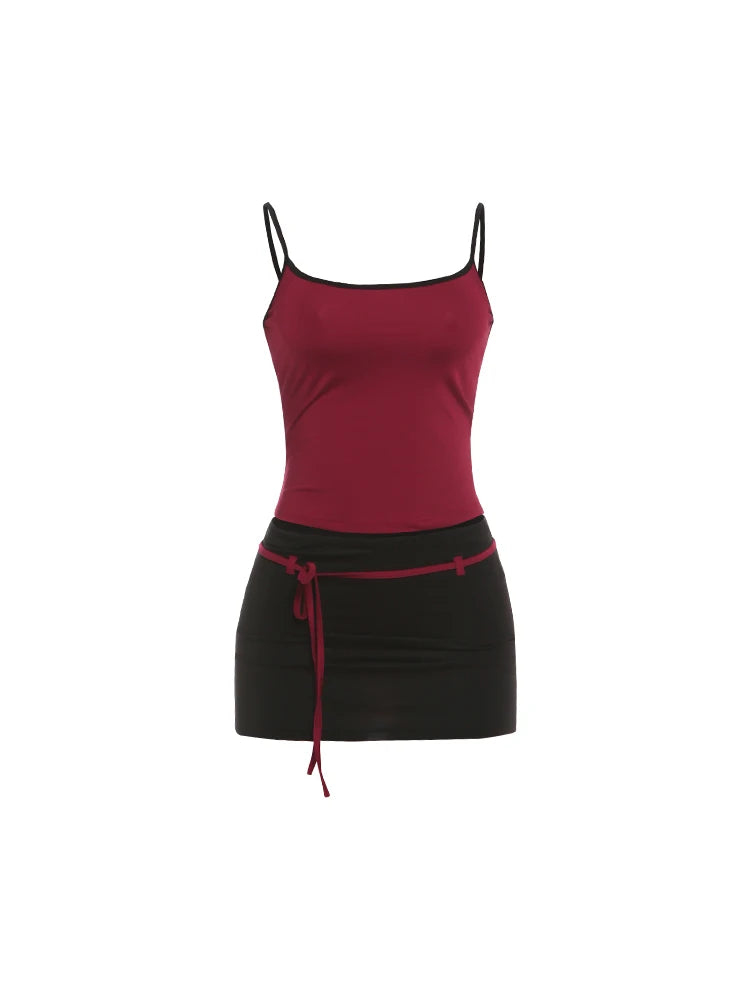 Y2K 2-Piece Going Out Set