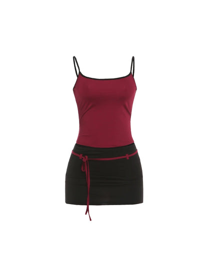 Y2K 2-Piece Going Out Set