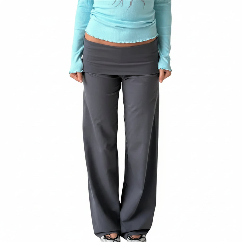 Y2K Foldover Leggings