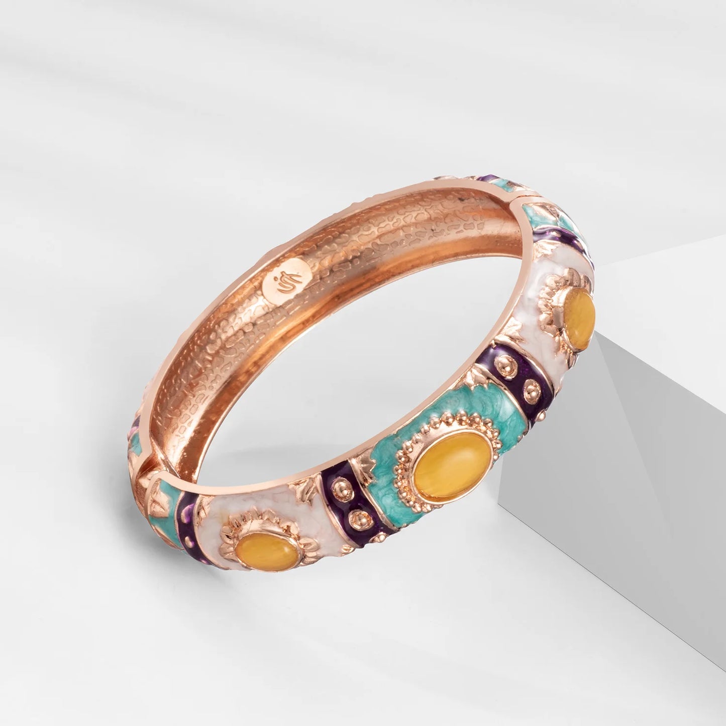 Y2K Boho Colorful Gem Bangle