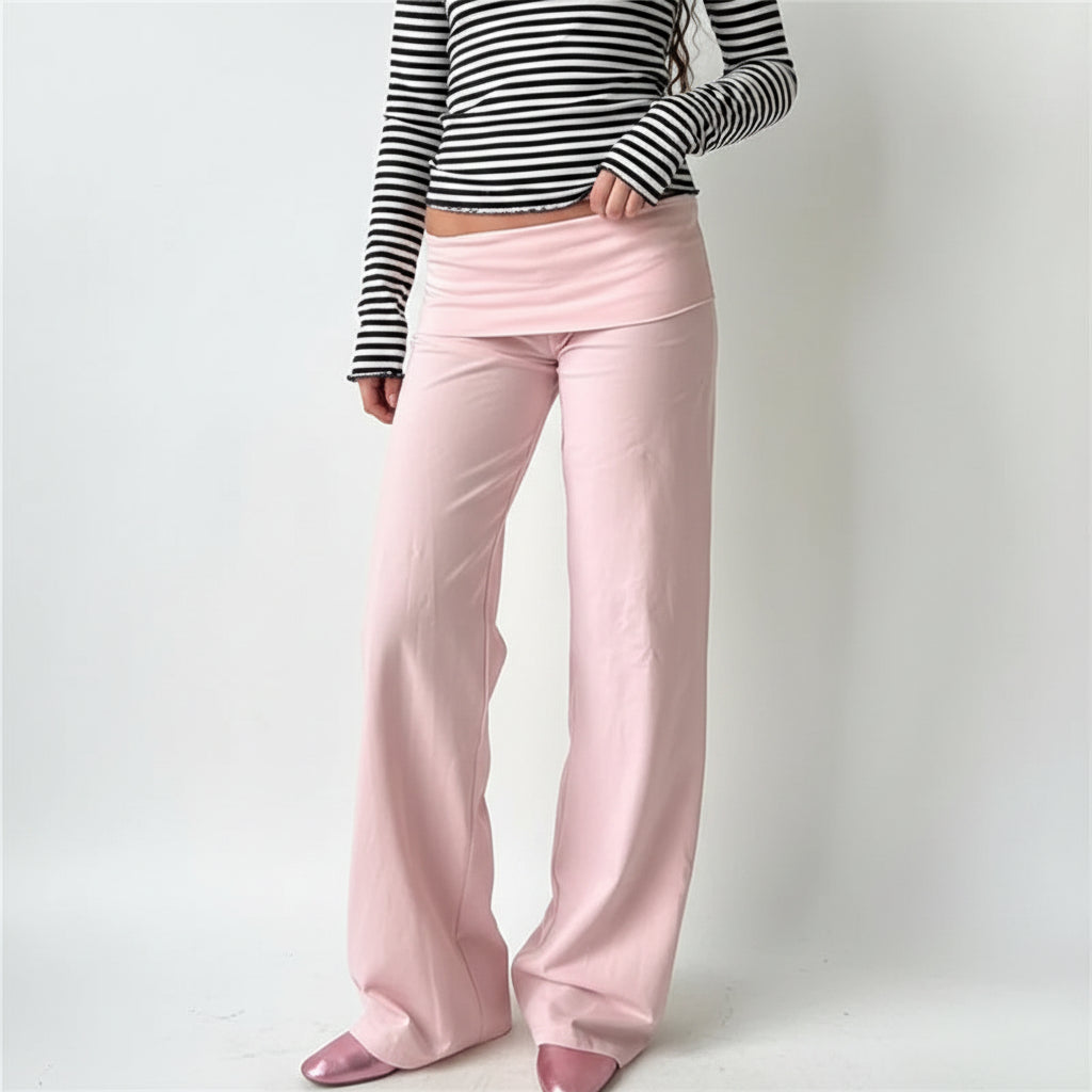 Y2K Foldover Leggings